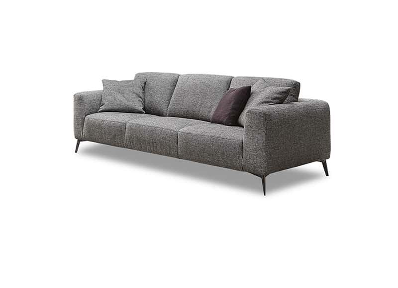 divano grigio 3 posti